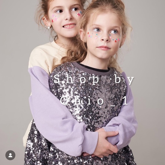 ZARA Sequin Kids sweater Top bloggers favorite